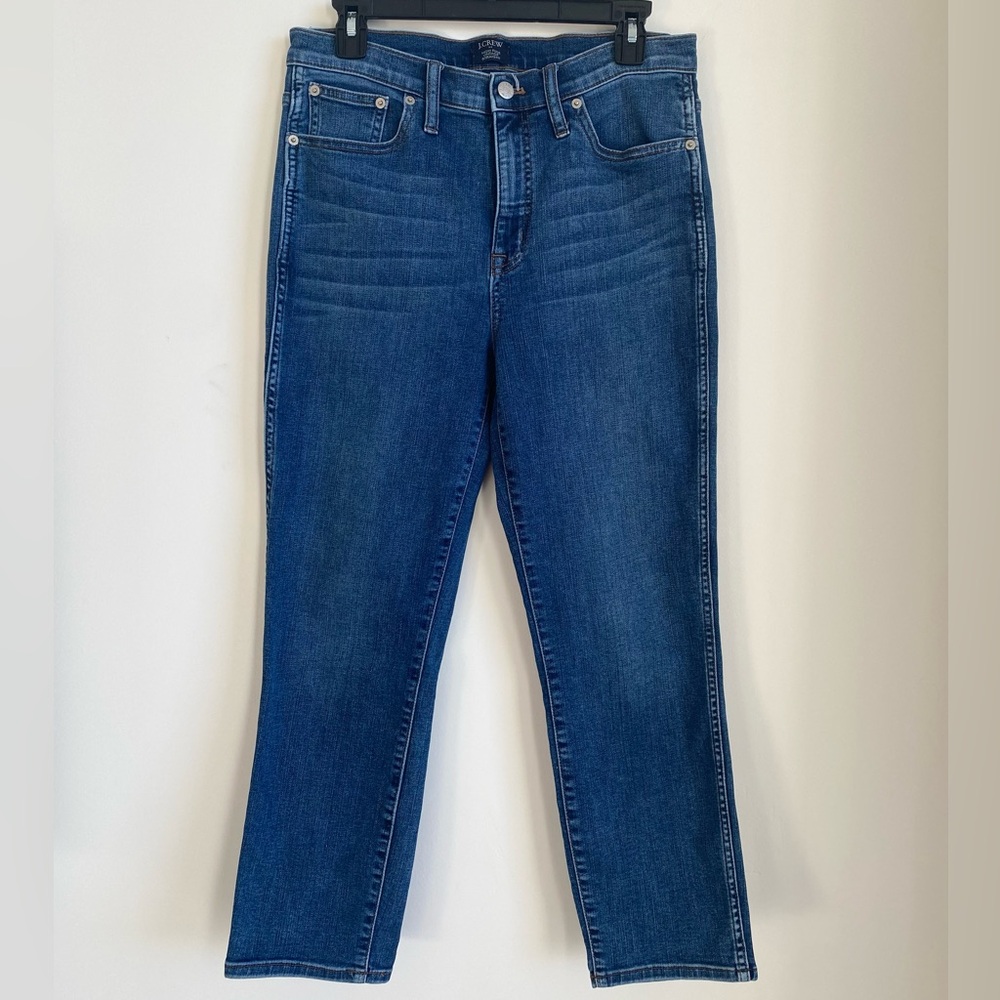 J.Crew High Rise Vintage Straight Jeans